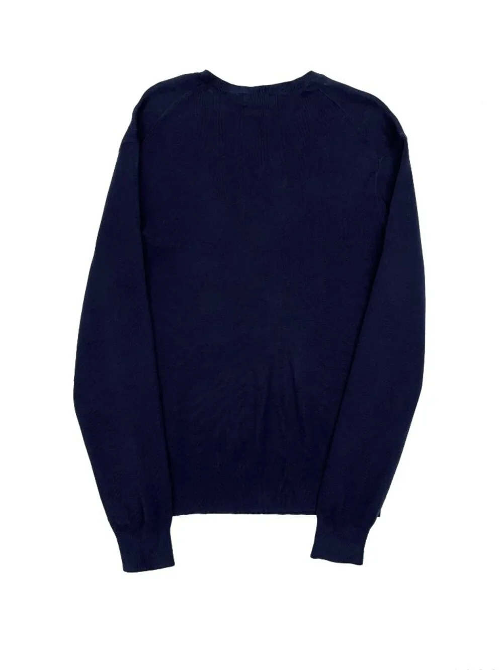 Polo Ralph Lauren NEW NWT Blue Cotton V-neck Lightweight Sweater Shirt Mens M